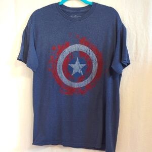 Captain America Tee Shirt Large